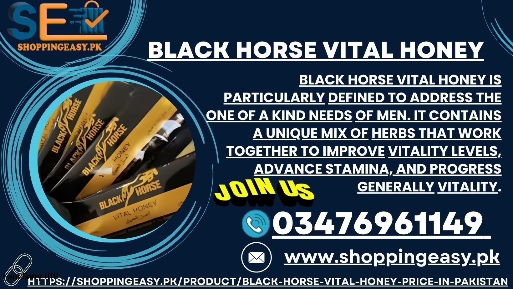 Black Horse Vital Honey